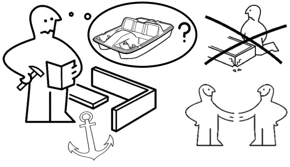 IKEA Anleitung Tretboot