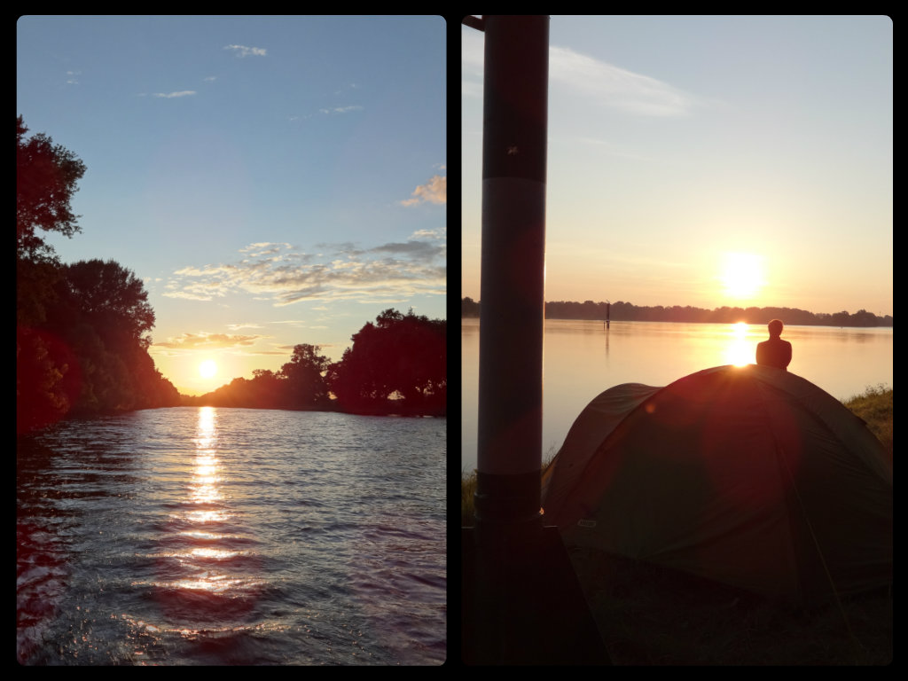 Tretboot Abenteuer Sonnenuntergang und Sonnenaufgang letzter Tag