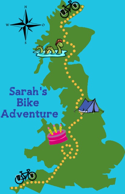 map england cycling route adventure