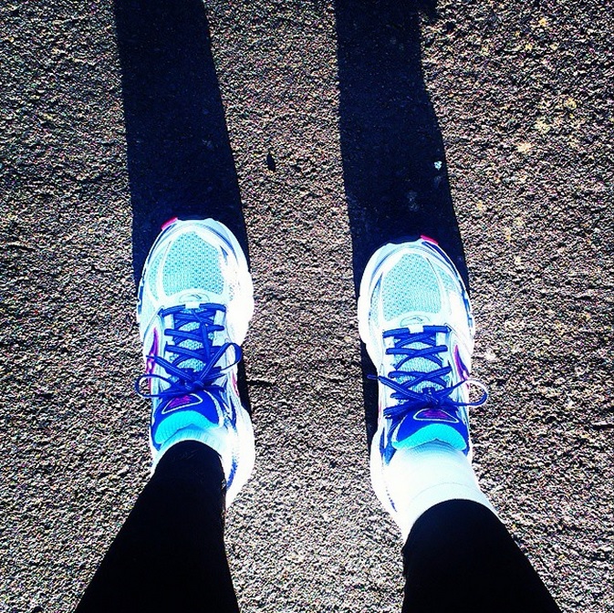 new trainers running