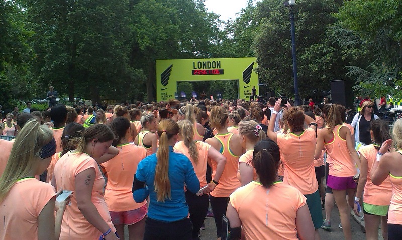 Nike Women's 10km run London